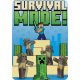 Minecraft Survival Mode fleece blanket 100x140cm