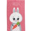 Bunny Hello hand towel Face Cloth, towel 30x50cm