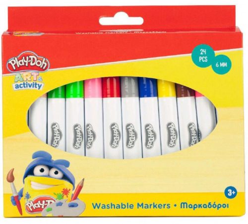 Play-Doh Art washable marker set, 24 pcs