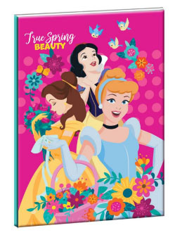 Disney Princess Spring B/5 lined notebook 40 sheets