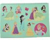 Disney Princess Spring A/4 spiral sketchbook with 40 sheets and stickers