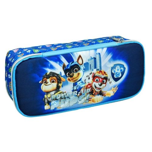 Paw Patrol Power Up 2 compartment pencil case 26 cm