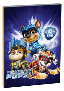 Paw Patrol Power Up B/5 lined notebook 40 sheets