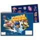 Paw Patrol Power Up A4 Spiral Sketchpad with Stickers, 40 Sheets