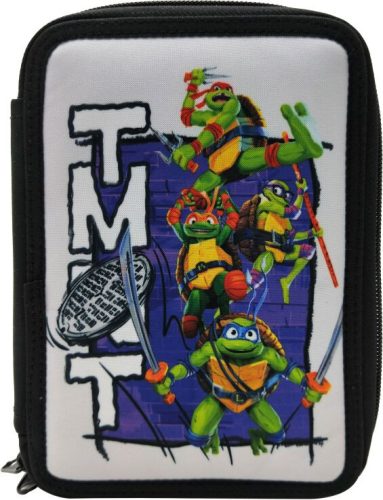 Teenage Mutant Ninja Turtles TMNT filled pencil case 2 levels