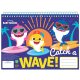 Baby Shark Wave A/4 spiral sketchbook 30 sheets