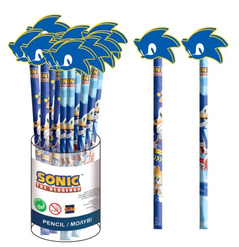 Sonic the Hedgehog Rush Sonic the Hedgehog HB graphite pencil with eraser top