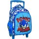 Sonic the Hedgehog Prime Sonic the Hedgehog Rolling Kindergarten Backpack, Bag 30 cm