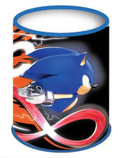 Sonic the Hedgehog Get Me metal pencil holder 10,5 cm