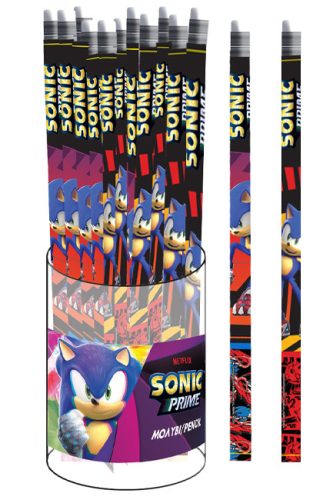 Sonic the Hedgehog Get Me Sonic the Hedgehog HB graphite pencil with eraser