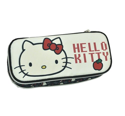 Hello Kitty 2-compartment pencil case 26 cm