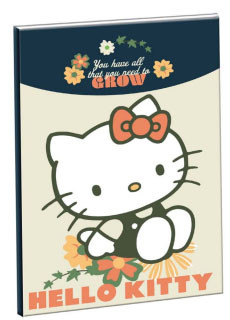 Hello Kitty Stay Sunny B/5 lined notebook 40 sheets