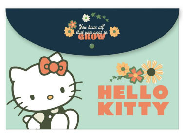 Hello Kitty Stay Sunny A/4 Document Folder