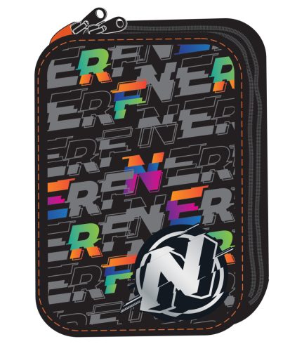 Nerf Energy filled 2-level pencil case