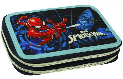 Spiderman Dark filled pencil case 2 levels