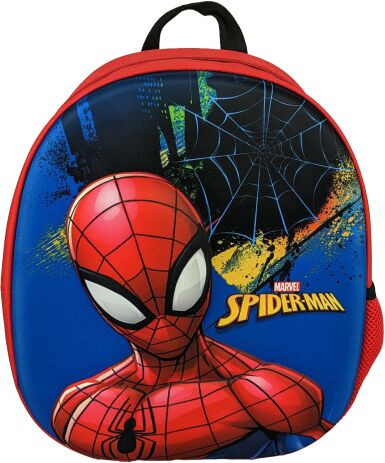 Spiderman Dark 3D backpack, bag 34 cm