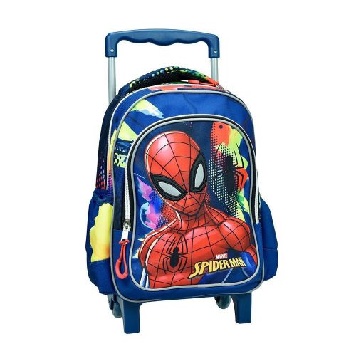 Spiderman Splotch Preschool Trolley backpack, bag 30 cm