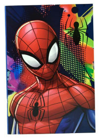 Spiderman Splotch B/5 lined notebook 40 pages