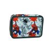 Spiderman Wall filled pencil case 2 storey