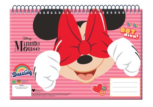 Disney Minnie  Wink A/4 Spiral Sketchpad, 30 pages