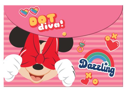 Disney Minnie  Wink A/4 Document Folder