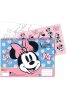 Disney Minnie  Joy A/4 spiral sketchbook with 40 sheets and stickers