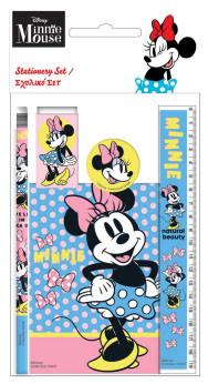 Disney Minnie  Joy 5-piece stationery set