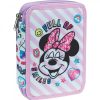 Disney Minnie  Smiles filled pencil case, 2 layers