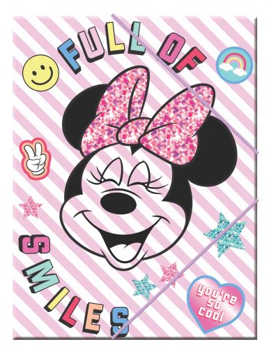 Disney Minnie  Smiles A/4 elastic folder