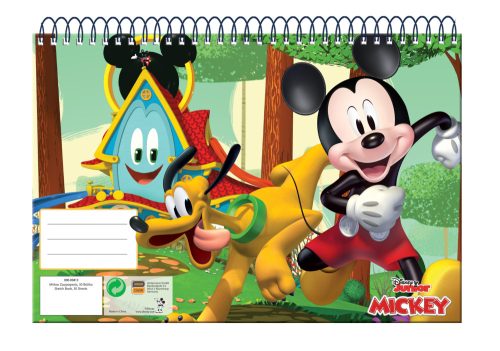 Disney Mickey  Fun Times A/4 spiral sketchbook, 30 sheets