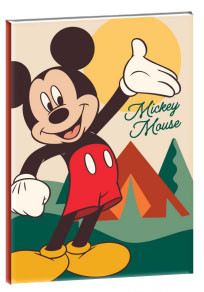 Disney Mickey  Nature B/5 lined notebook 40 sheets