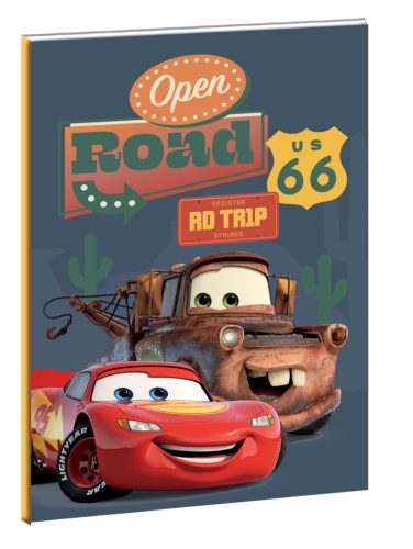 Disney Cars Road B/5 lined notebook 40 pages