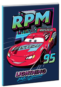 Disney Cars RPM B/5 lined notebook 40 sheets