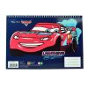 Disney Cars Lightning A/4 spiral sketchbook with 40 pages and stickers