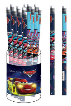 Disney Cars RPM HB graphite pencil with eraser