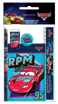 Disney Cars RPM stationery set 5-piece