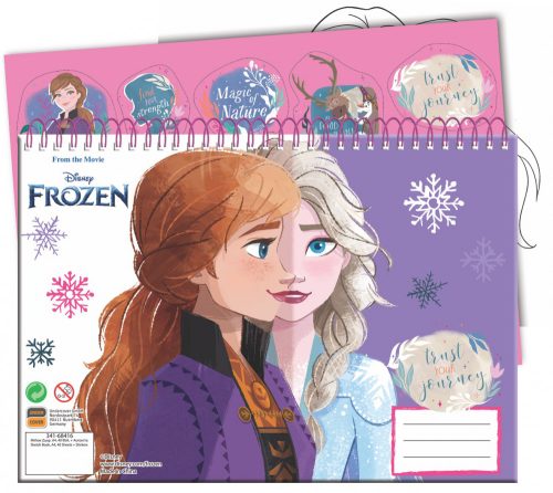 Disney Frozen Together A/4 spiral sketchbook with 40 pages and stickers