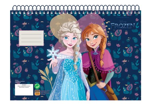 Disney Frozen Explore A/4 spiral sketchbook, 30 sheets