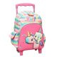 Fisher-Price Animals Unicorn rolling kindergarten backpack, 30 cm bag