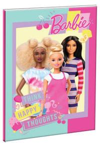 Barbie Happy Thoughts B5 Lined Notebook 40 pages