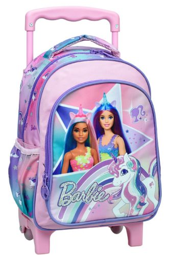 Barbie Unicorn rolling kindergarten backpack, bag 30 cm