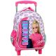 Barbie Love rolling kindergarten backpack, 30 cm bag