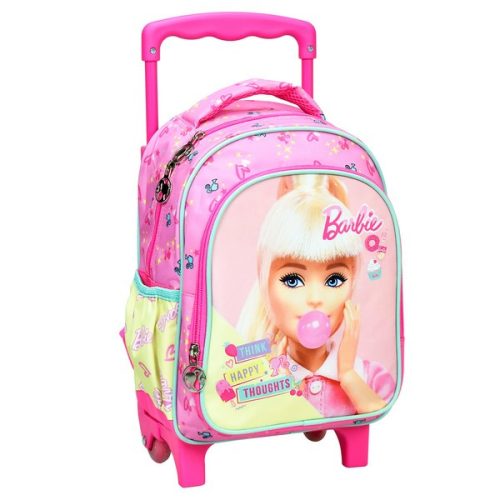 Barbie Happy Thoughts rolling kindergarten backpack bag 30 cm Javol