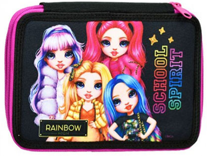 Rainbow High School Filled Double-decker Pencil Case