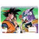 Dragon Ball Namek A/4 spiral sketchbook, 30 sheets