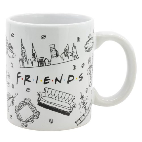 Friends porcelain mug 325 ml in Gift Box