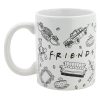 Friends porcelain mug 325 ml in Gift Box