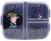 Wednesday Nevermore Academy compartmentalized lunch box, sandwich box