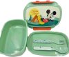 Disney Mickey  Nature sandwich box + cutlery set