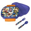 Paw Patrol Power Up sandwich box + cutlery set